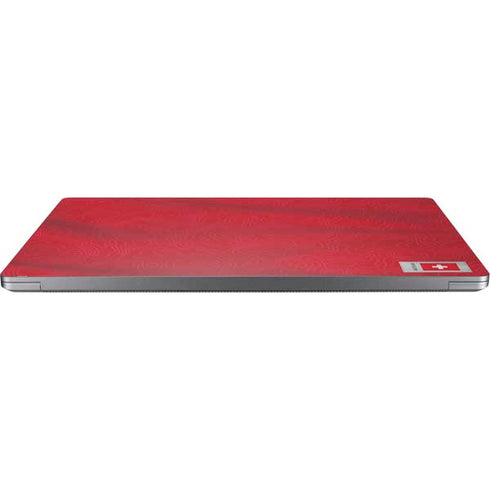 Switzerland Soccer Flag Universal Laptop 16in (13 x 9.4in) Skin