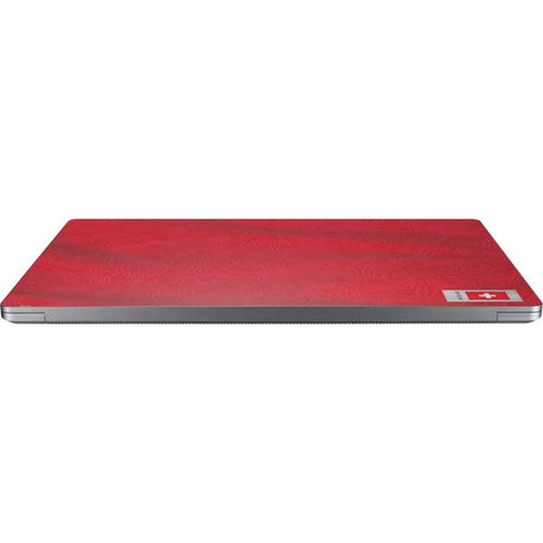 Switzerland Soccer Flag Universal Laptop 17in (13.8 x 10in) Skin
