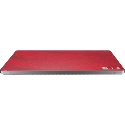 Switzerland Soccer Flag Universal Laptop 18in (14.6 x 10.6in) Skin