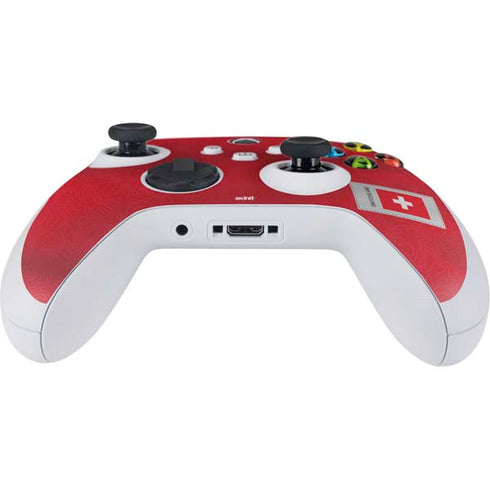 Switzerland Soccer Flag Xbox Series S Controller Skin