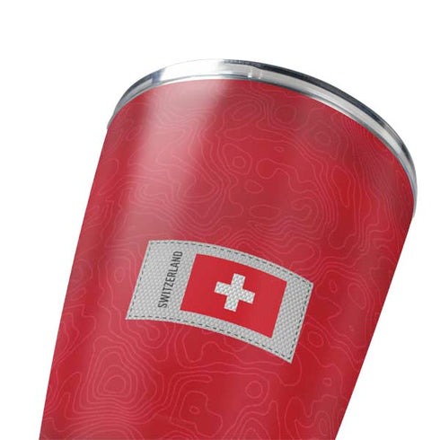Switzerland Soccer Flag Yeti 20oz Tumbler Skin
