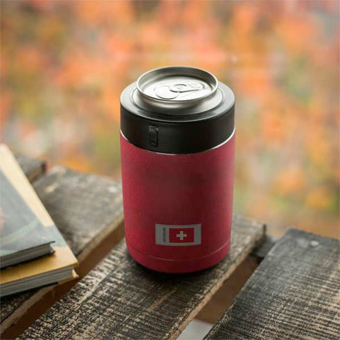 Switzerland Soccer Flag Yeti Colster Can Insulator Skin