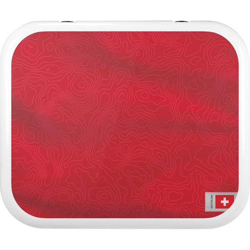 Switzerland Soccer Flag YETI Roadie 24 Hard Cooler Skin