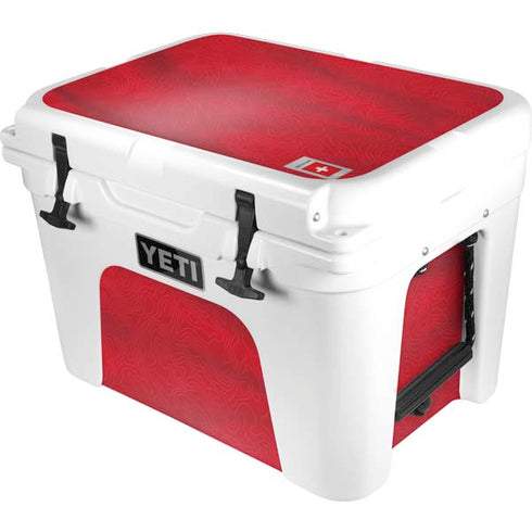 Switzerland Soccer Flag YETI Tundra 35 Hard Cooler Skin