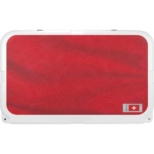 Switzerland Soccer Flag YETI Tundra 45 Hard Cooler Skin
