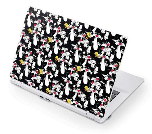 Looney Tunes Sylvester and Tweety Super Sized Acer Chromebook Skin