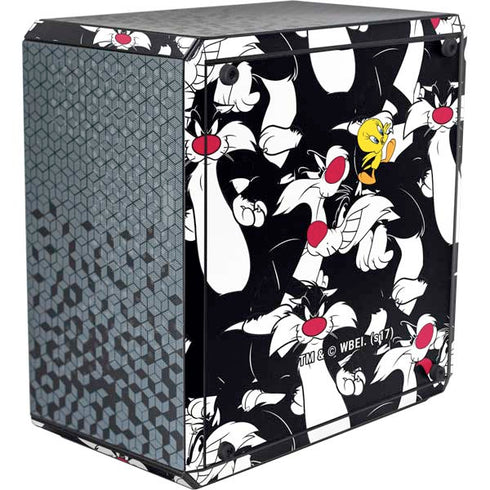 Looney Tunes Sylvester and Tweety Super Sized Cooler Master MasterBox Q300L Mini Tower Skin