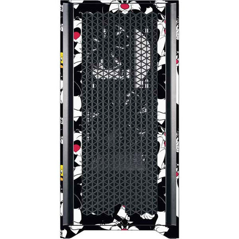 Looney Tunes Sylvester and Tweety Super Sized Corsair 4000D Tempered Glass Mid-Tower ATX Case Skin