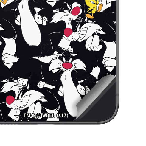 Looney Tunes Sylvester and Tweety Super Sized Galaxy A14 5G Skin