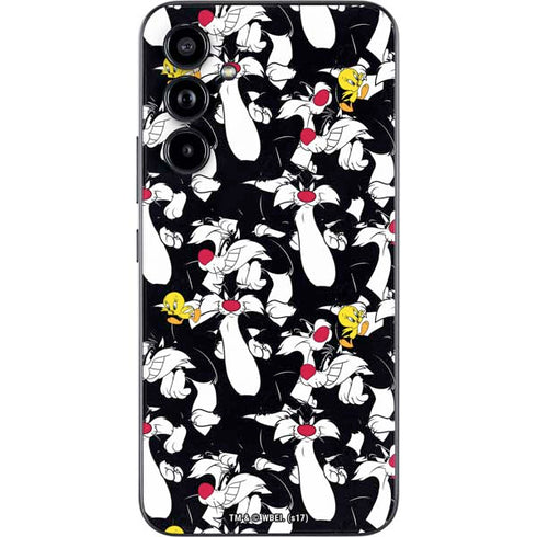 Looney Tunes Sylvester and Tweety Super Sized Galaxy A54 5G Skin