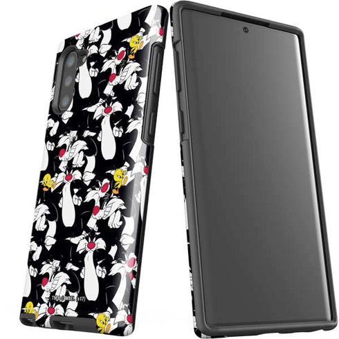 Looney Tunes Sylvester and Tweety Super Sized Galaxy Note 10 Pro Case