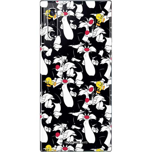 Looney Tunes Sylvester and Tweety Super Sized Galaxy Note 10 Skin