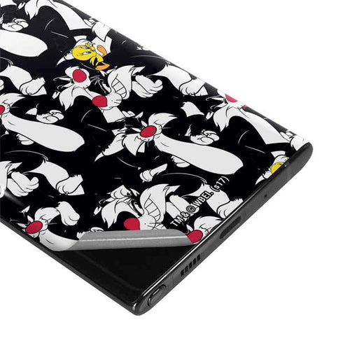 Looney Tunes Sylvester and Tweety Super Sized Galaxy Note 10 Skin