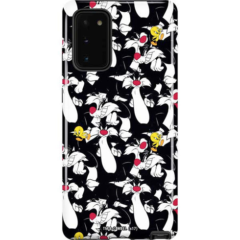 Looney Tunes Sylvester and Tweety Super Sized Galaxy Note20 5G Pro Case