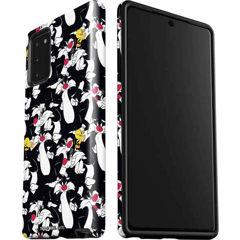 Looney Tunes Sylvester and Tweety Super Sized Galaxy Note20 5G Pro Case