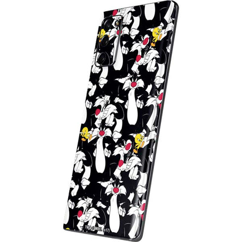 Looney Tunes Sylvester and Tweety Super Sized Galaxy Note20 5G Skin