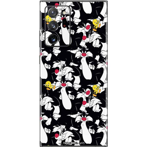 Looney Tunes Sylvester and Tweety Super Sized Galaxy Note20 Ultra 5G Skin