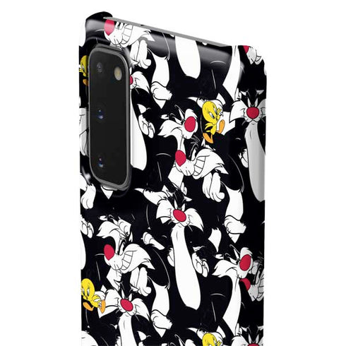Looney Tunes Sylvester and Tweety Super Sized Galaxy S20 Lite Case