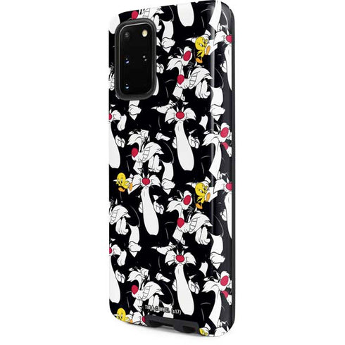Looney Tunes Sylvester and Tweety Super Sized Galaxy S20 Plus Pro Case