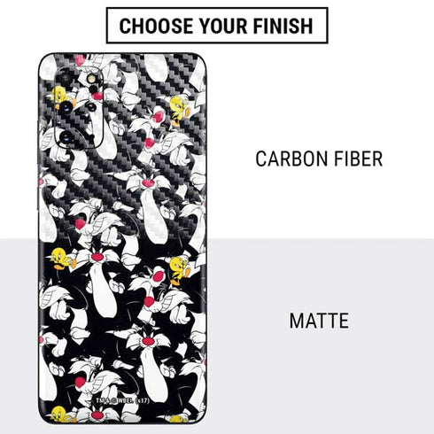 Looney Tunes Sylvester and Tweety Super Sized Galaxy S20 Plus Skin