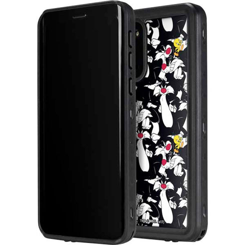 Looney Tunes Sylvester and Tweety Super Sized Galaxy S20 Plus Waterproof Case