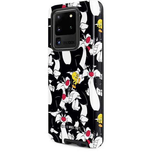 Looney Tunes Sylvester and Tweety Super Sized Galaxy S20 Ultra 5G Pro Case
