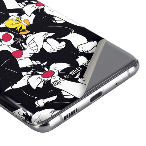 Looney Tunes Sylvester and Tweety Super Sized Galaxy S20 Ultra 5G Skin