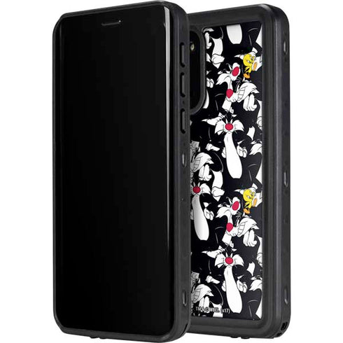 Looney Tunes Sylvester and Tweety Super Sized Galaxy S20 Waterproof Case