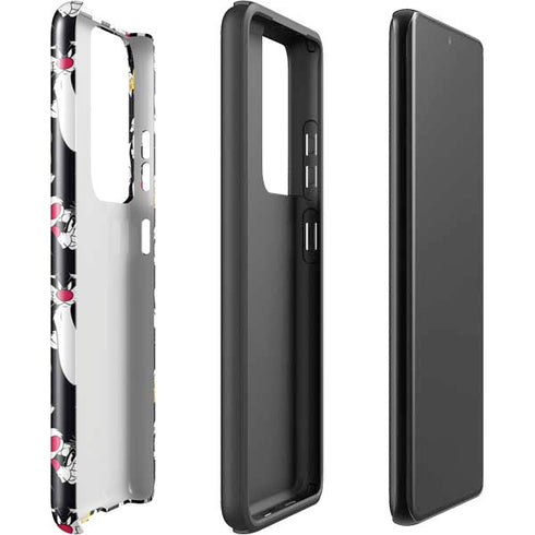Looney Tunes Sylvester and Tweety Super Sized Galaxy S21 Ultra 5G Pro Case