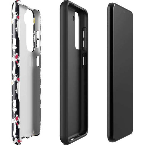 Looney Tunes Sylvester and Tweety Super Sized Galaxy S22 Plus Pro Case