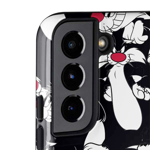 Looney Tunes Sylvester and Tweety Super Sized Galaxy S22 Pro Case