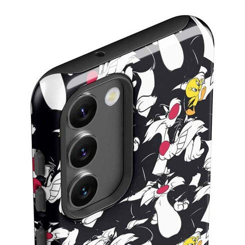 Looney Tunes Sylvester and Tweety Super Sized Galaxy S23 Plus Pro Case