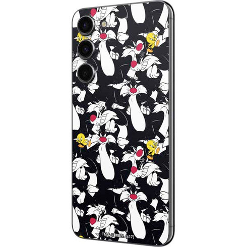 Looney Tunes Sylvester and Tweety Super Sized Galaxy S23 Plus Skin