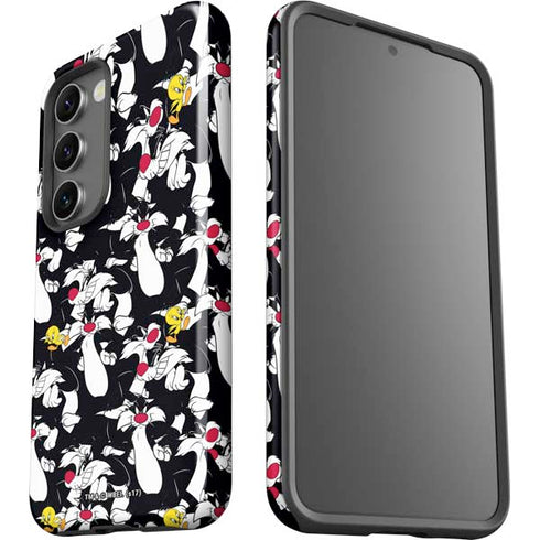Looney Tunes Sylvester and Tweety Super Sized Galaxy S23 Pro Case