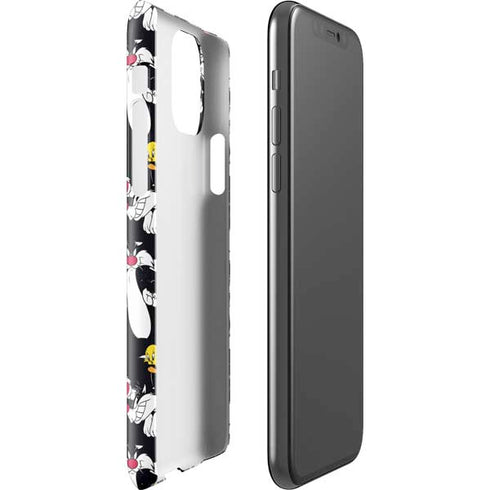 Looney Tunes Sylvester and Tweety Super Sized iPhone 11 Pro Lite Case