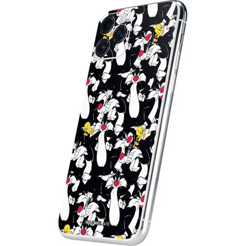 Looney Tunes Sylvester and Tweety Super Sized iPhone 11 Pro Skin
