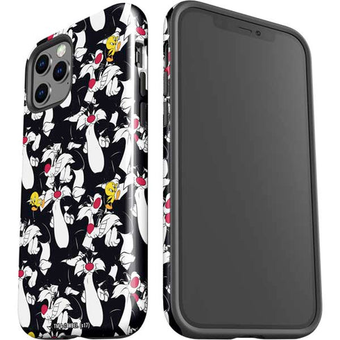 Looney Tunes Sylvester and Tweety Super Sized iPhone 12 Pro Impact Case
