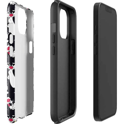 Looney Tunes Sylvester and Tweety Super Sized iPhone 15 Impact Case
