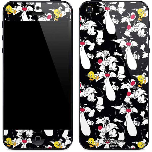 Looney Tunes Sylvester and Tweety Super Sized iPhone 5/5s/5SE Skin