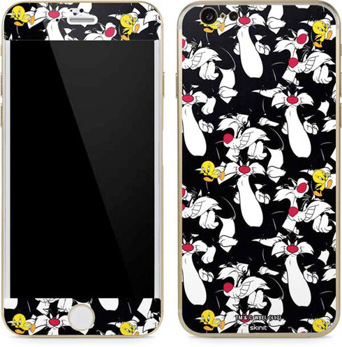 Looney Tunes Sylvester and Tweety Super Sized iPhone 6/6s Skin