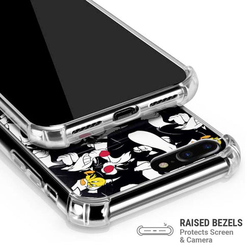 Looney Tunes Sylvester and Tweety Super Sized iPhone 7/8 Plus Clear Case