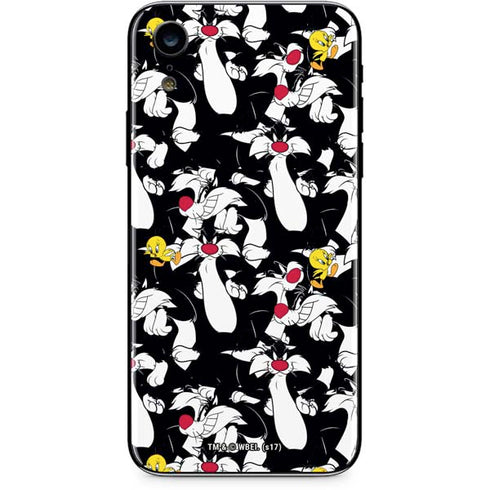 Looney Tunes Sylvester and Tweety Super Sized iPhone XR Skin
