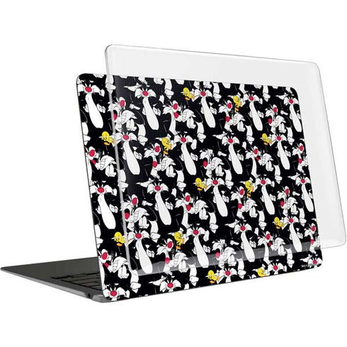 Looney Tunes Sylvester and Tweety Super Sized MacBook Air 13in (2020) Case plus Skin