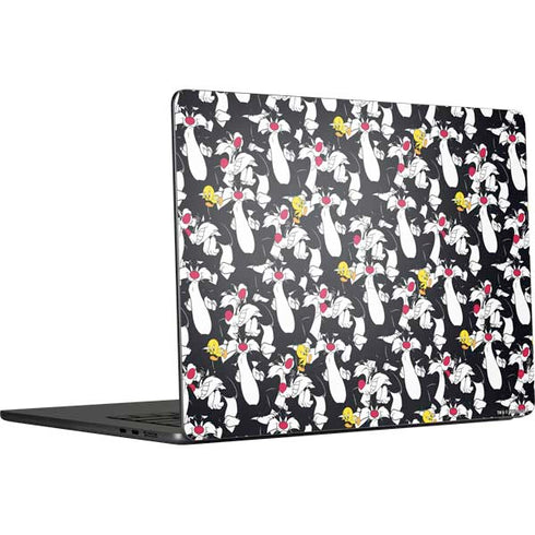 Looney Tunes Sylvester and Tweety Super Sized MacBook Air 15 in (2023) Skin