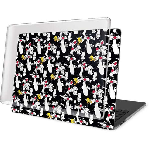 Looney Tunes Sylvester and Tweety Super Sized MacBook Pro 13in (2020) Case plus Skin