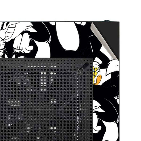 Looney Tunes Sylvester and Tweety Super Sized NZXT H510 Compact ATX Mid-Tower Case Skin