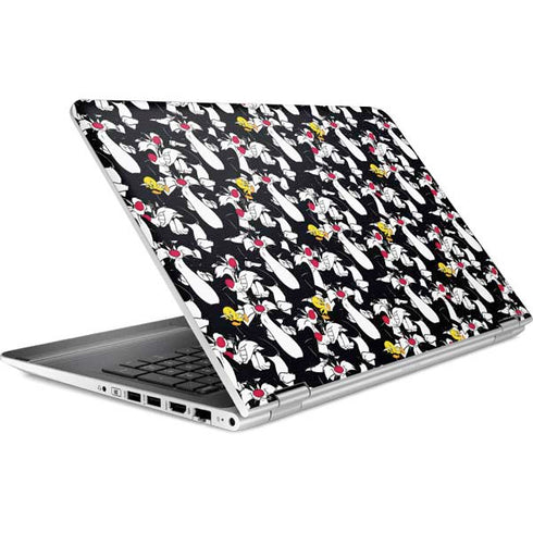 Looney Tunes Sylvester and Tweety Super Sized HP Pavilion Skin