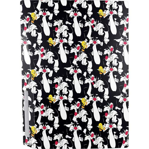 Looney Tunes Sylvester and Tweety Super Sized PS5 Bundle Skin