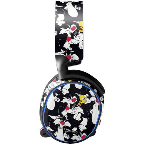 Looney Tunes Sylvester and Tweety Super Sized SteelSeries Arctis 3 Skin