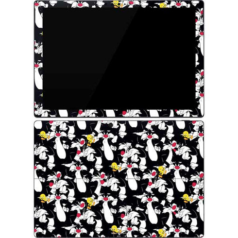 Looney Tunes Sylvester and Tweety Super Sized Surface Pro 7 Skin